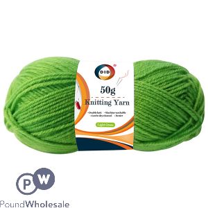 Did Light Green Knitting Yarn 50g