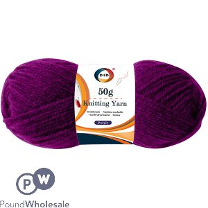 Did Purple Knitting Yarn 50g