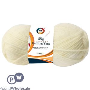Did Cream Knitting Yarn 50g