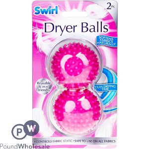 Swirl Dryer Balls 2 Pack