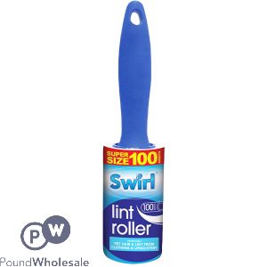 Swirl 100 Sheet Lint Roller