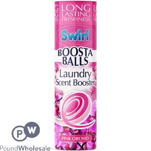 Swirl Pink Orchid Boosta Balls Laundry Scent Booster 230g