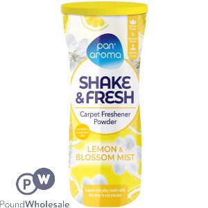 Pan Aroma Lemon & Blossom Mist Shake & Fresh Carpet Freshener Powder 500g