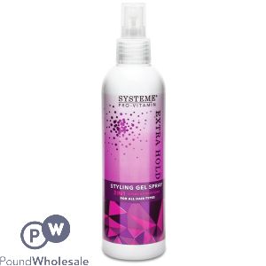 SYSTEME PRO-VITAMIN EXTRA HOLD 2-IN-1 CONDITIONING STYLING GEL SPRAY 250ML