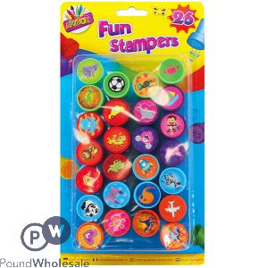 ARTBOX ASSORTED FUN STAMPERS 26 PACK