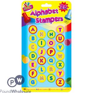 Artbox Alphabet Stampers 26 Pack