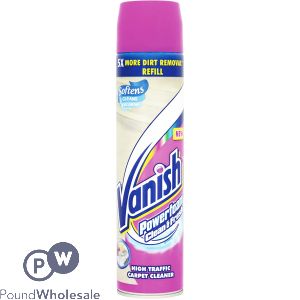 Varnish Power Foam Clean &amp; Fresh Carpet Cleaner 600ml
