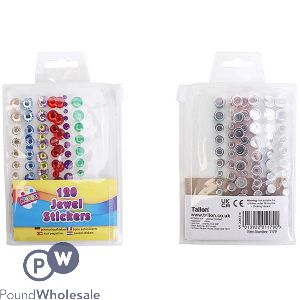 Artbox Assorted Jewel Stickers 120 Pack