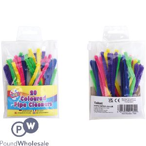 Artbox Assorted Colour Pipe Cleaners 20 Pack