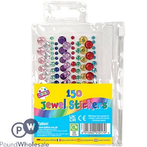 Artbox Jewel Stickers 150 Pack Assorted