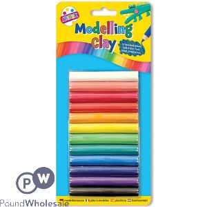 Artbox Assorted Colour Modelling Clay 12 Pack