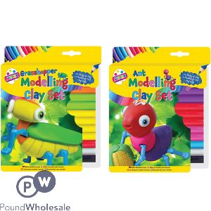 Artbox Grasshopper & Ant Modelling Clay Set Assorted