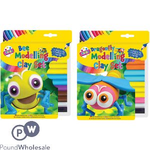 Artbox Bee & Dragonfly Modelling Clay Set Assorted