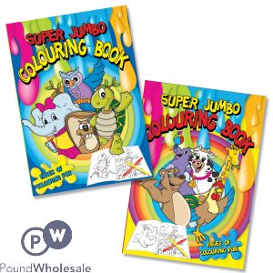 Super Jumbo Colouring Book