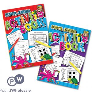 Super Jumbo Activity Book