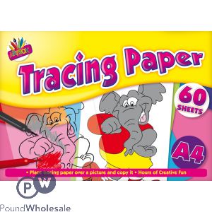 60 Sheet A4 Tracing Paper Pad