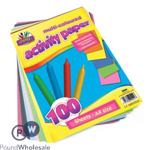 100 Sheet Activity Paper Assorted