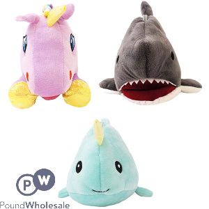 JUST STATIONERY NOVELTY PLUSH ANIMAL PENCIL CASE ASSORTED