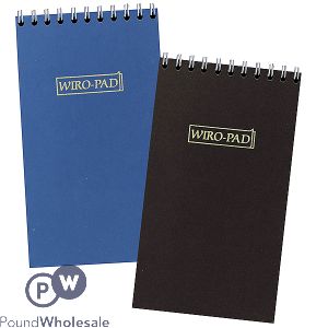 WIRO-PAD NOTEPAD 70 X 128MM ASSORTED