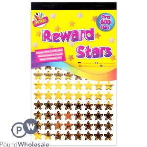 ARTBOX REWARD STAR STICKERS 600 PACK