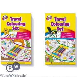 Artbox Children&#039;s Travel Colouring Set Assorted