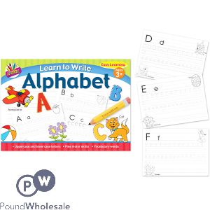 ARTBOX LEARN TO WRITE ALPHABET SET