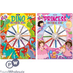 Artbox Colouring Book &amp; Pencils Set Assorted