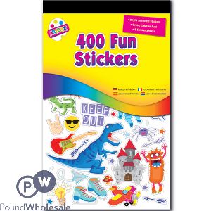 Artbox Assorted Fun Stickers 400 Pack