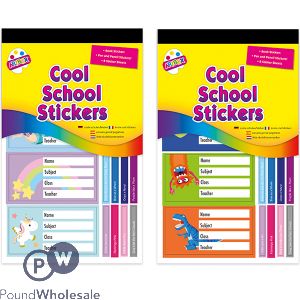 Artbox Super Cool School Stickers Assorted