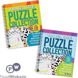 100 Travel Size Puzzle Collection Assorted