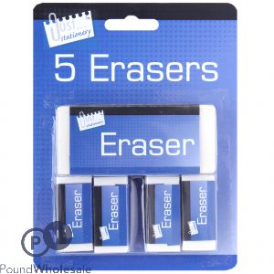 5pc ERASER SET