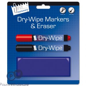 2 White Board Marker & Eraser