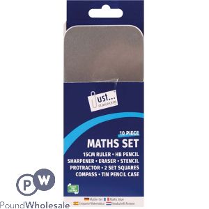Just Stationery Maths Set Assorted