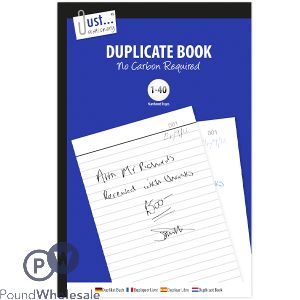 Just Stationery Duplicate Book 40 Pages