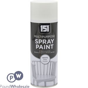 151 Multipurpose Spray Paint White Matt 400ml