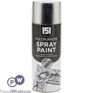 151 Multipurpose Spray Paint Chrome 400ml