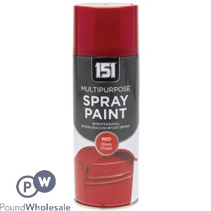 151 Multipurpose Spray Paint Red 400ml