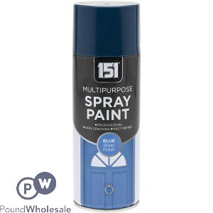 151 Multipurpose Spray Paint Blue Gloss 400ml