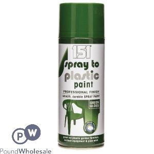 151 Spray To Plastic Paint Green Gloss