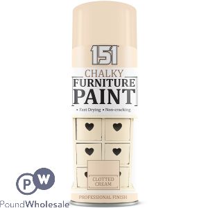 151 Chalky Clotted Cream Furniture Spray Paint 400ml