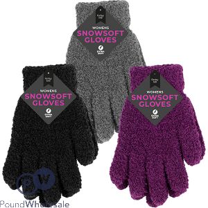 Farley Mill Extra Soft Women's Snowsoft Gloves Assorted Colours