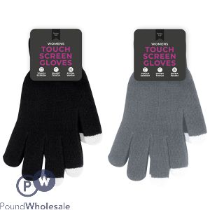 Farley Mill Women&#039;s Touch Screen Gloves Assorted Colours