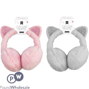 FARLEY MILL CAT EAR MUFFS ASSORTED COLOURS