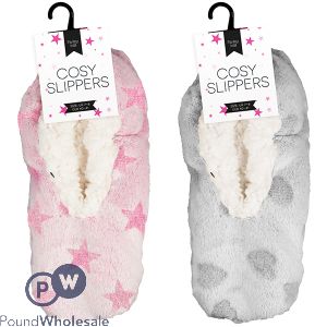 Farley Mill Ladies' Cosy Slippers Assorted