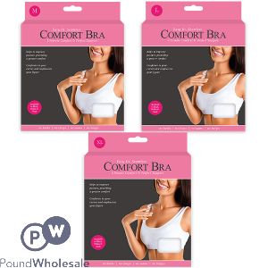 Farley Mill White Comfort Bra Assorted Sizes