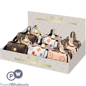 Farley Mill Luxury Purse Keyring CDU Assorted