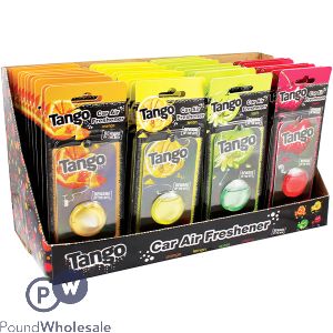 Tango Car Air Freshener CDU Assorted Fragrances