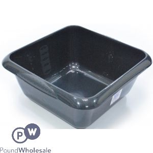 SQUARE BOWL GRAPHITE 7L