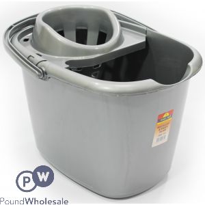 Mop Bucket Silver 15l