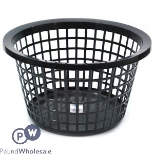 ROUND LAUNDRY BASKET GRAPHITE